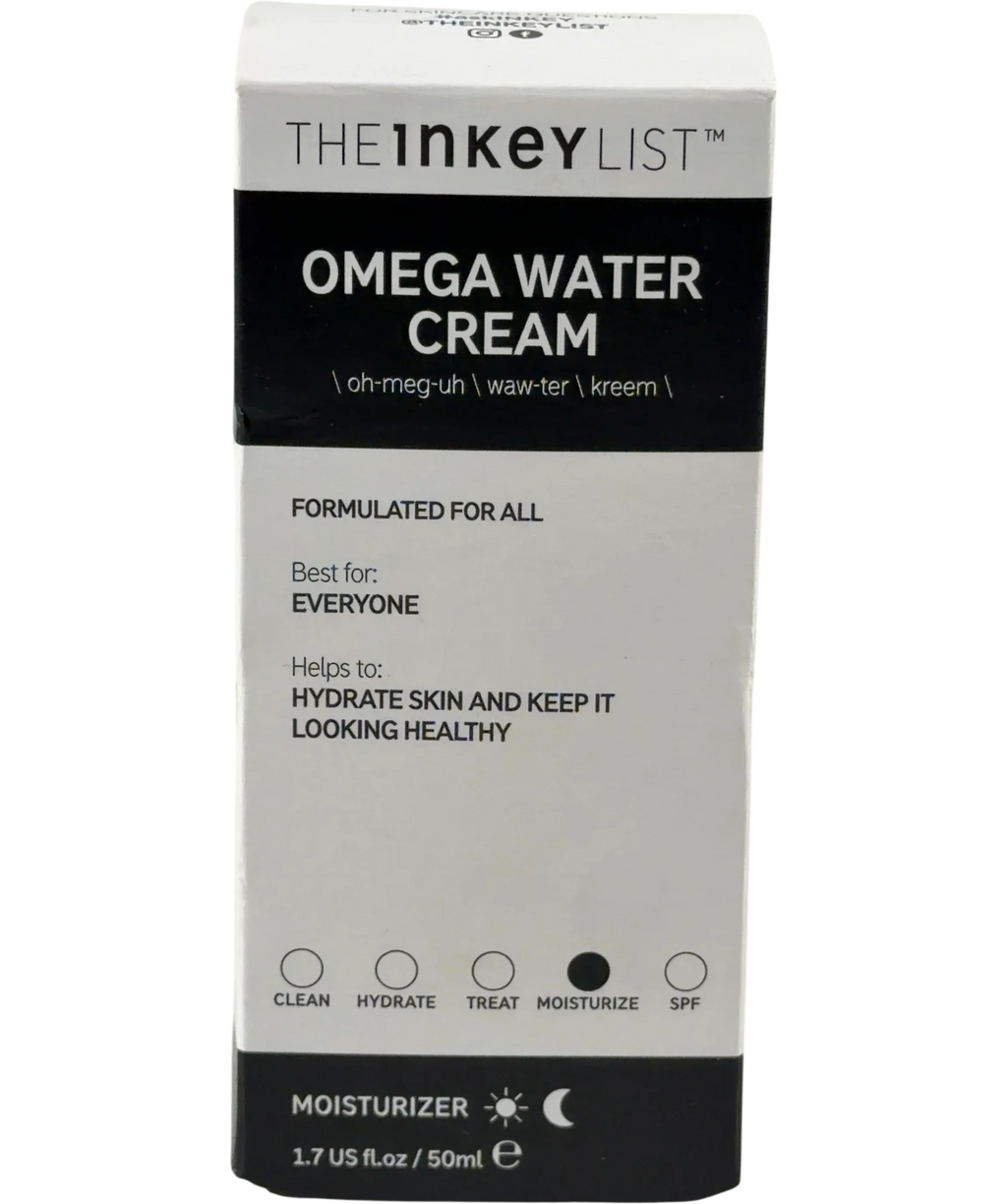 The Inkey List Omega Water Cream, size 50ml — front