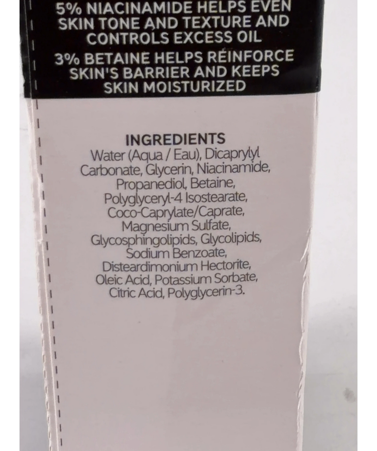 The Inkey List Omega Water Cream, size 50ml — fabric detail