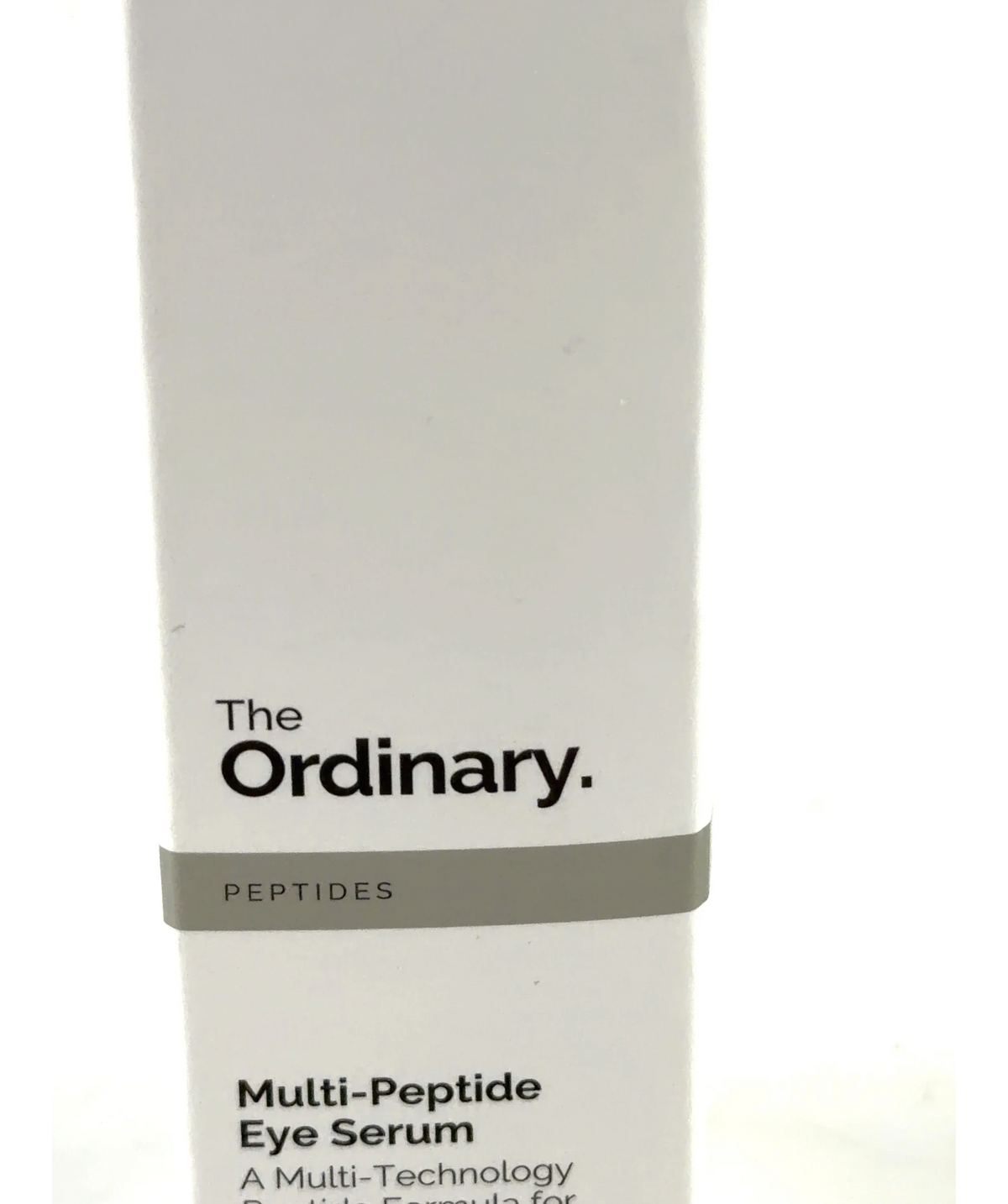 The Ordinary Multi-Peptide Eye Serum, size 15ml — label