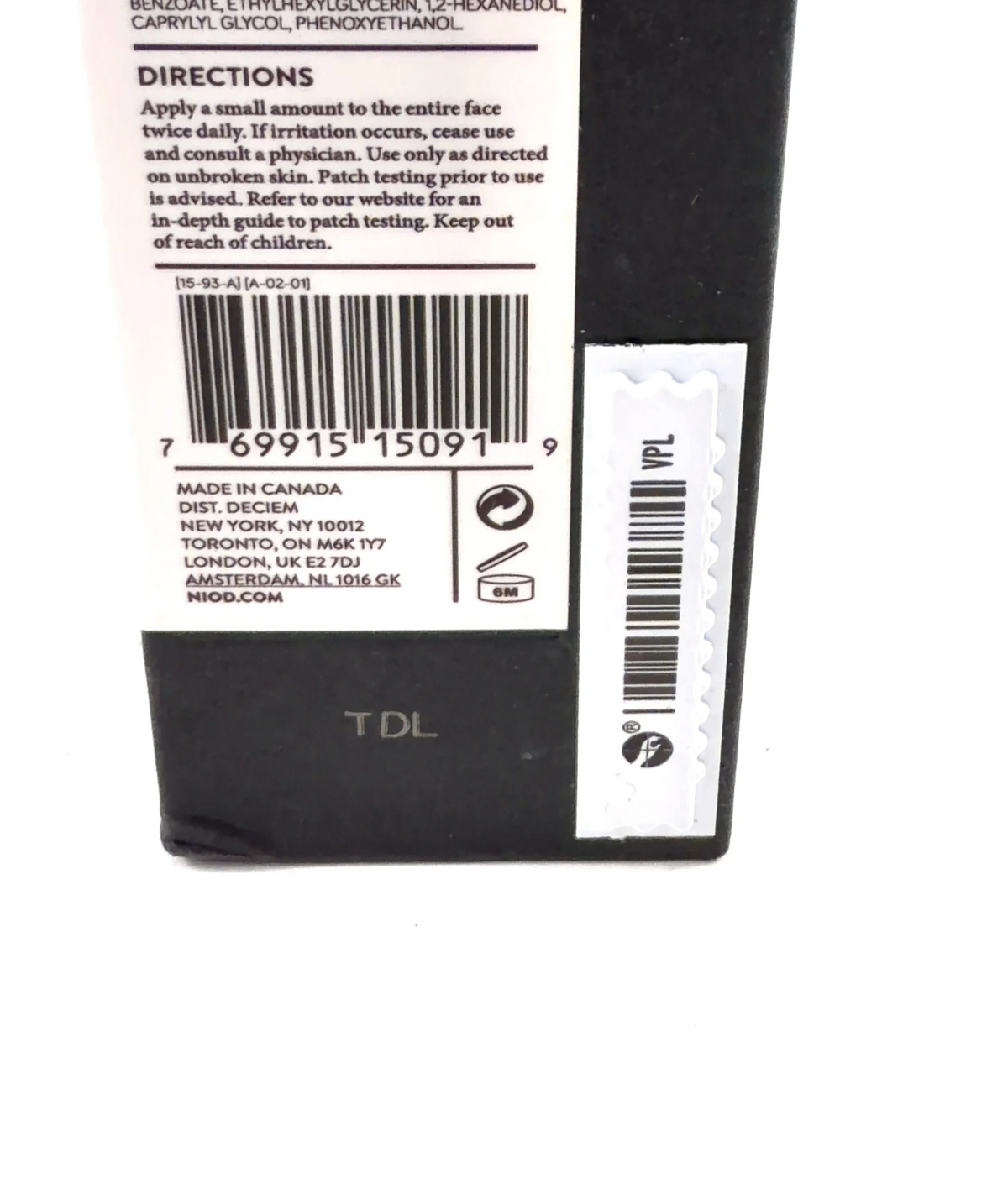 NIOD MULTI-MOLECULAR HYALURONIC COMPLEX, size 15ml — detail