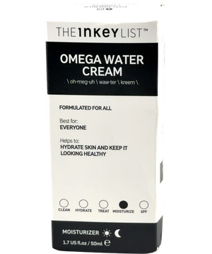 The Inkey List Omega Water Cream Moisturiser 50ml
