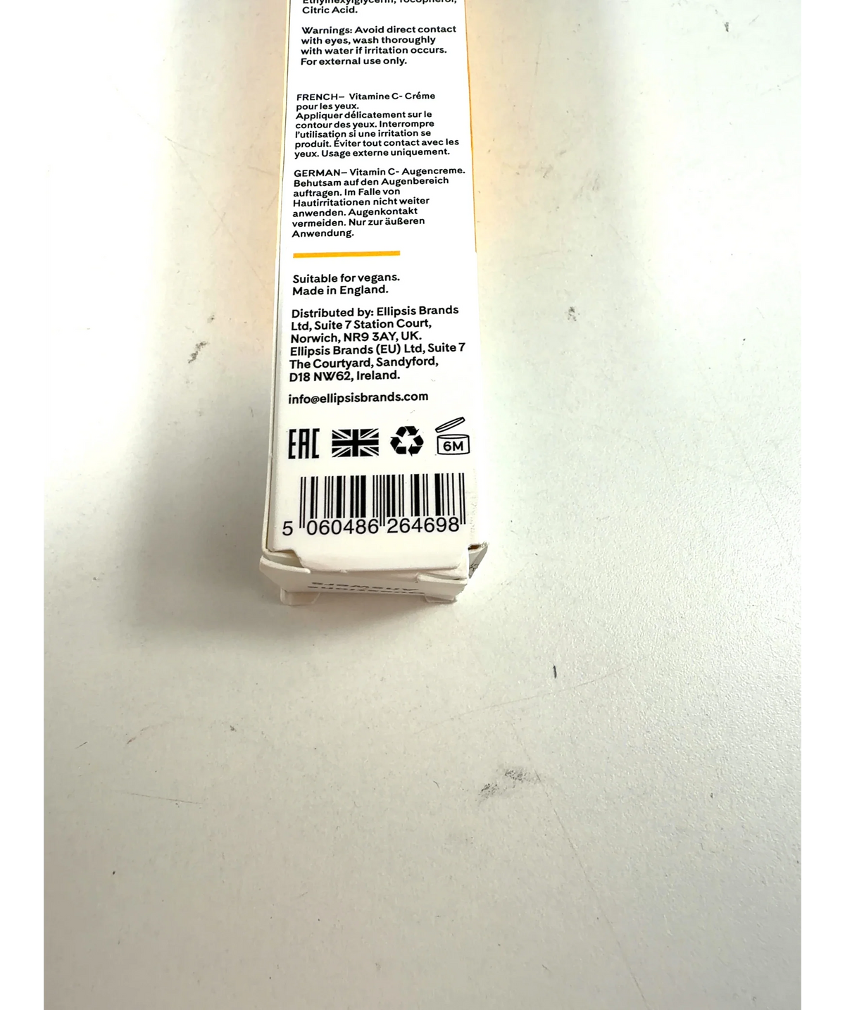 Q+A Vitamin C Eye Cream, size 15ml — detail