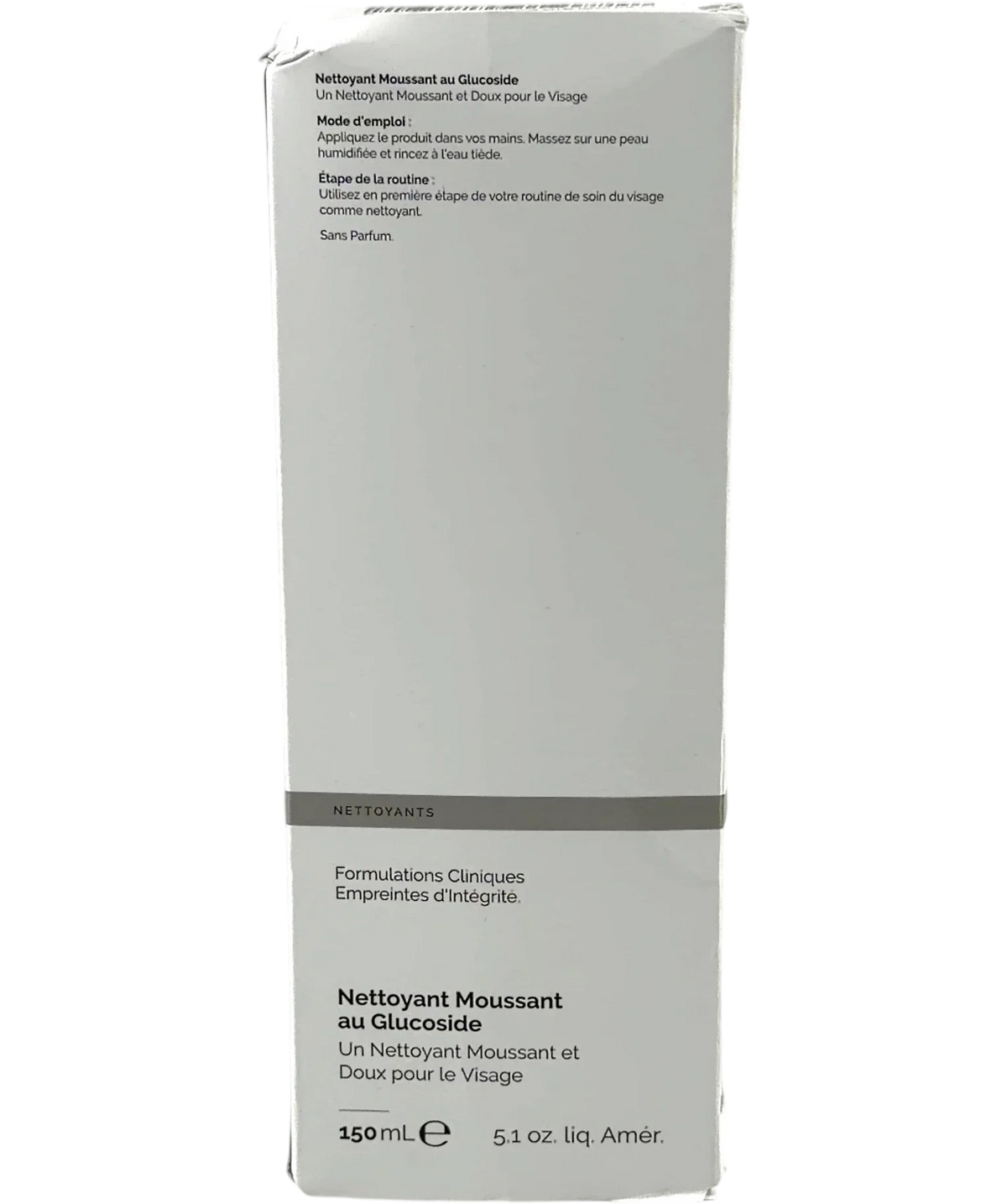 The Ordinary Glucoside Foaming Cleanser, size 150ml — back