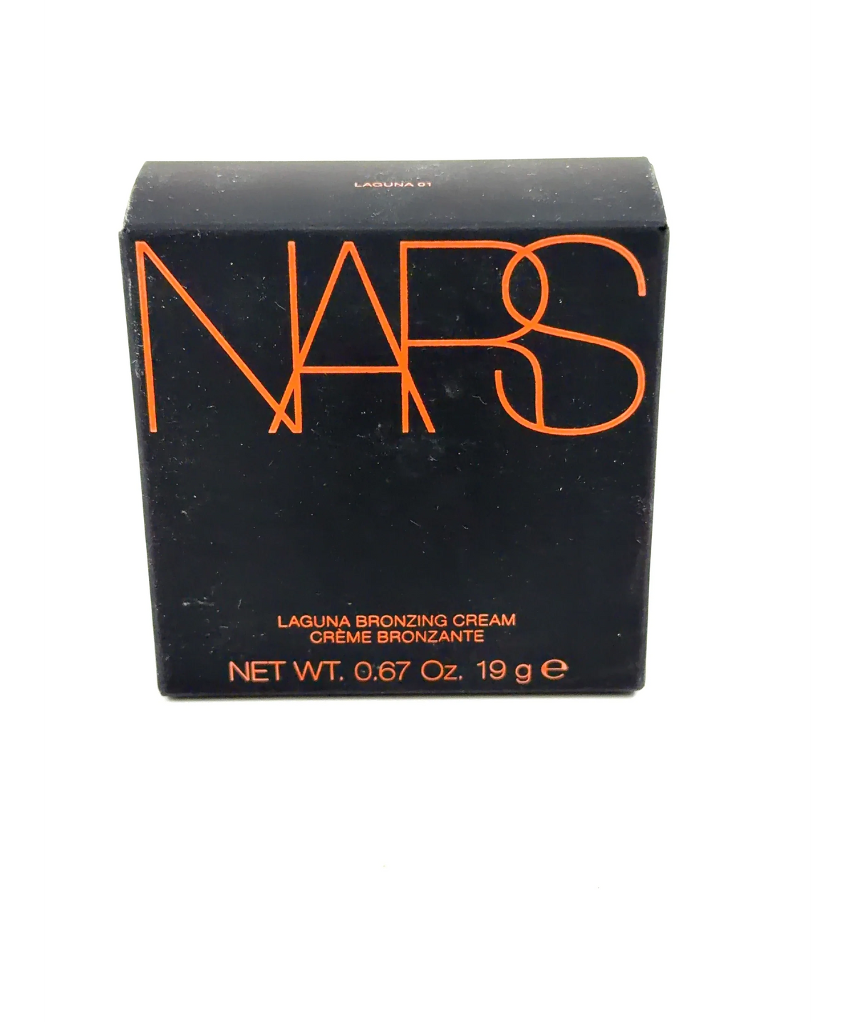 NARS LAGUNA 01 LAGUNA BRONZING CREAM CRÈME BRONZANTE, size 19g — label