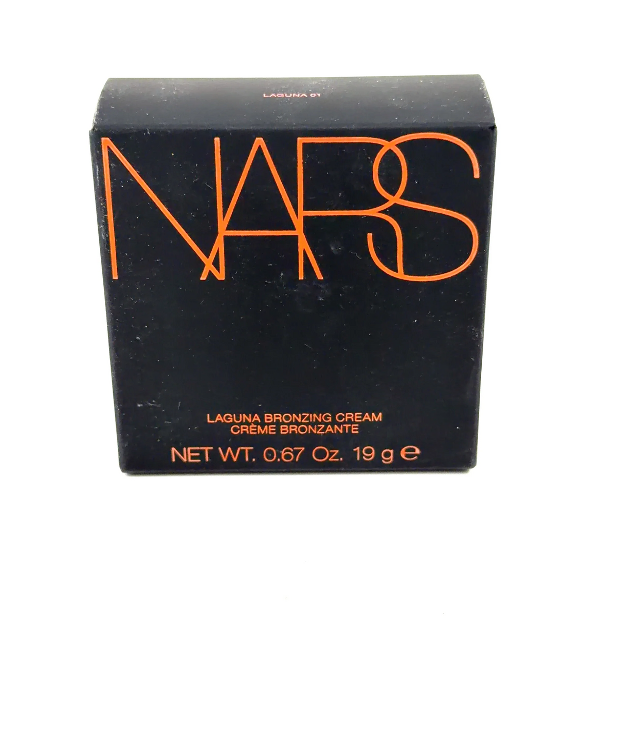 NARS LAGUNA 01 LAGUNA BRONZING CREAM CRÈME BRONZANTE, size 19g — care label