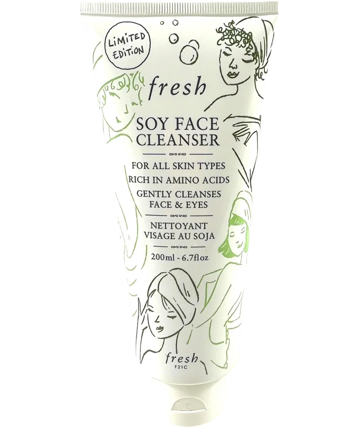fresh SOY FACE CLEANSER, size 200ml — front