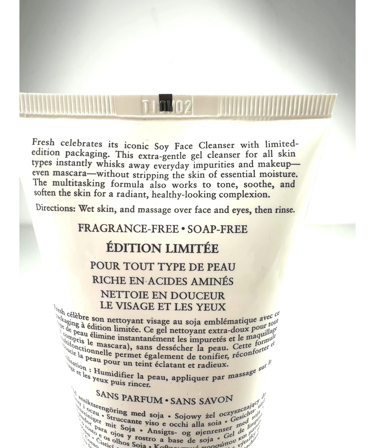 fresh SOY FACE CLEANSER, size 200ml — detail