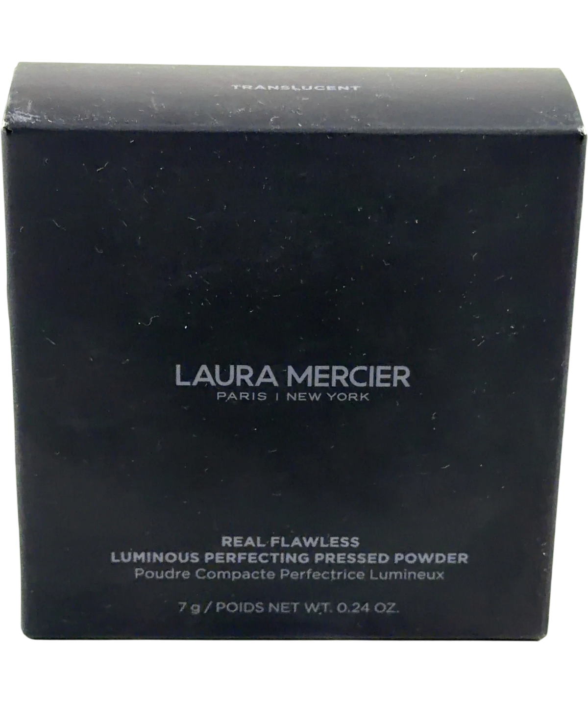 Laura Mercier TRANSLUCENT REAL FLAWLESS LUMINOUS PERFECTING PRESSED POWDER, size 7g — back