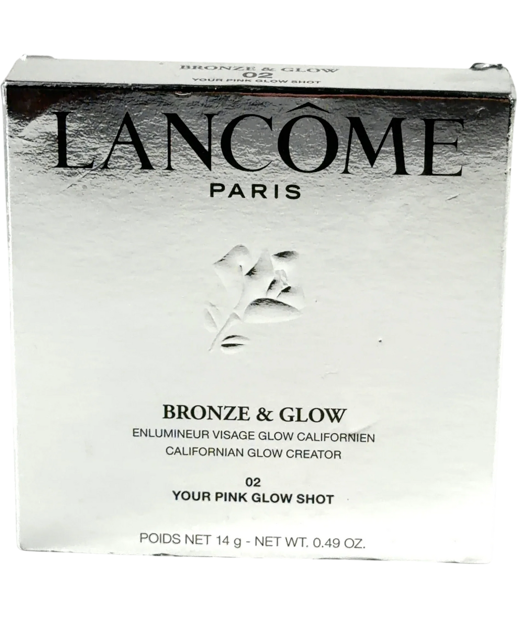 Lancôme 02 Your Pink Glow Shot Bronze & Glow Californian Glow Creator, size 14g — front