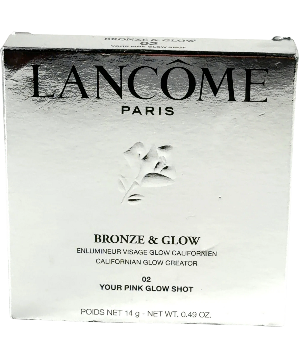 Lancôme 02 Your Pink Glow Shot Bronze & Glow Californian Glow Creator, size 14g — front