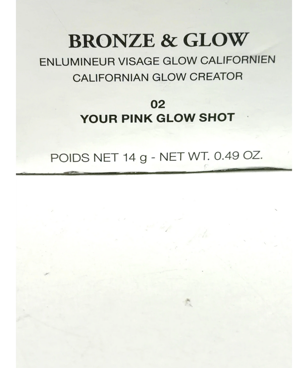 Lancôme 02 Your Pink Glow Shot Bronze & Glow Californian Glow Creator, size 14g — care label