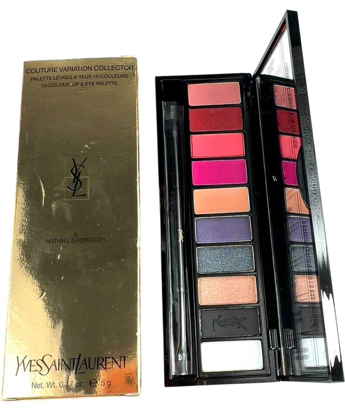 Yves Saint Laurent 5 Nothing Is Forbidden Couture Variation Palette, size 5g — front