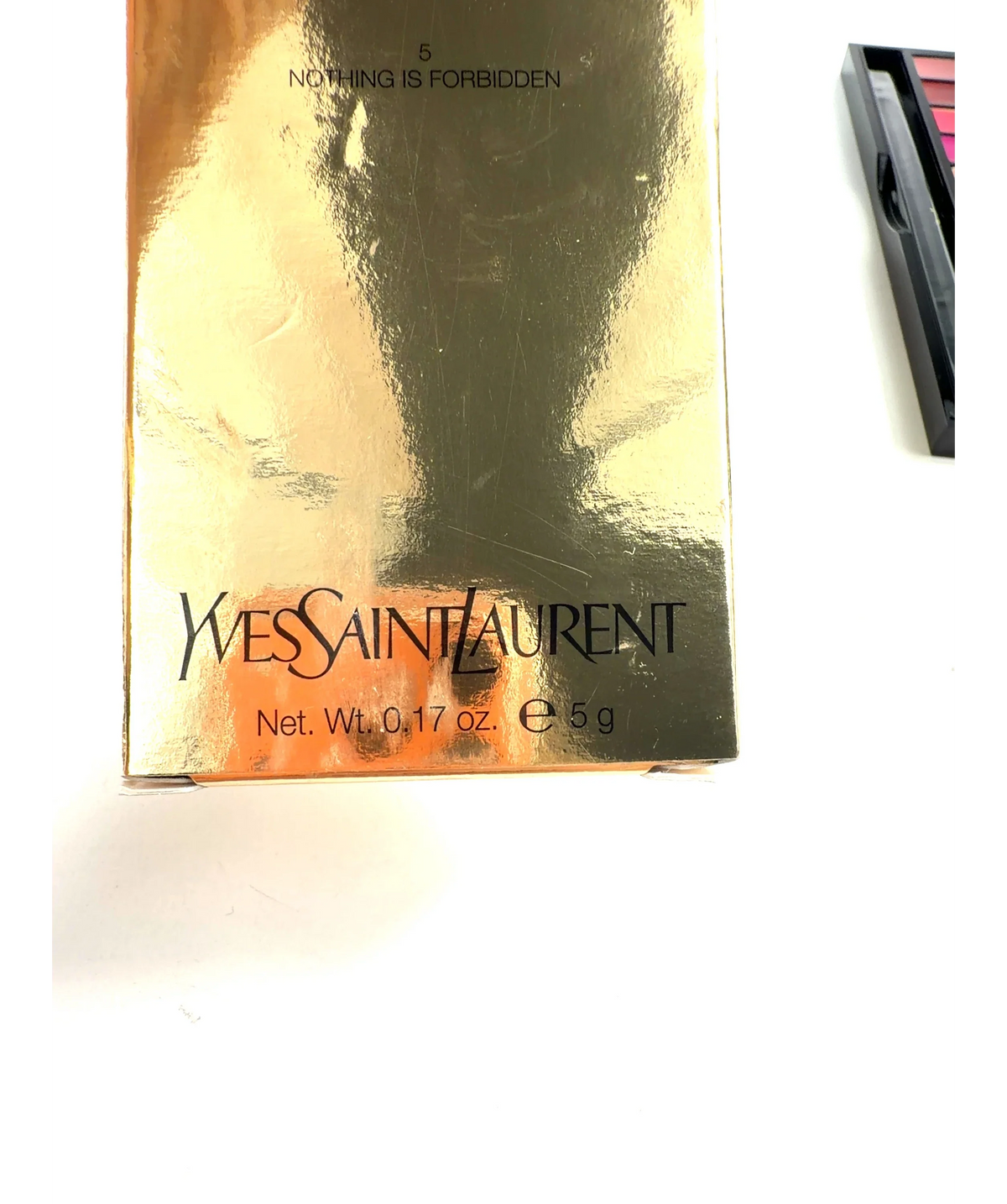 Yves Saint Laurent 5 Nothing Is Forbidden Couture Variation Palette, size 5g — label