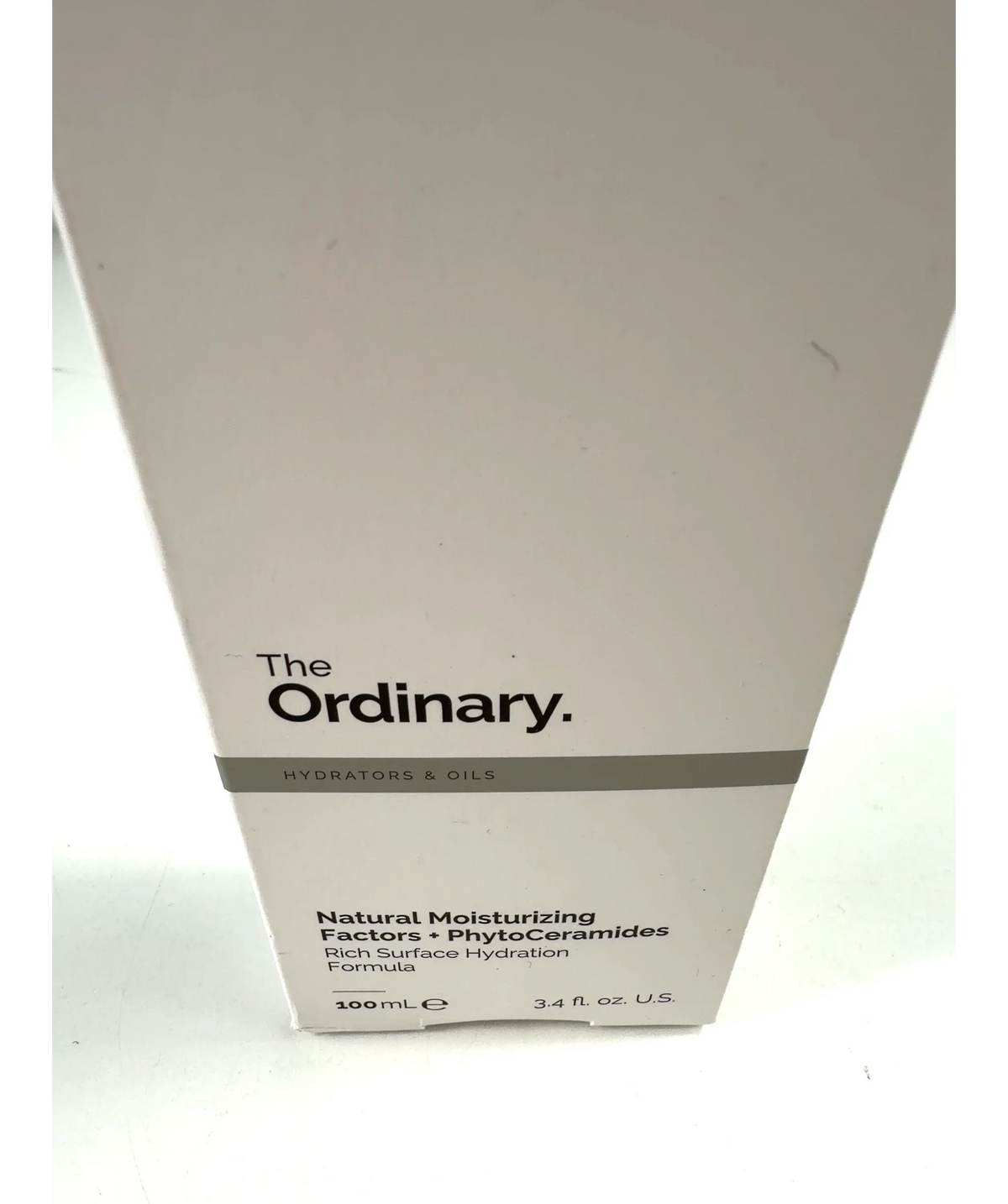 The Ordinary Natural Moisturizing Factors + PhytoCeramides, size 100ml — label