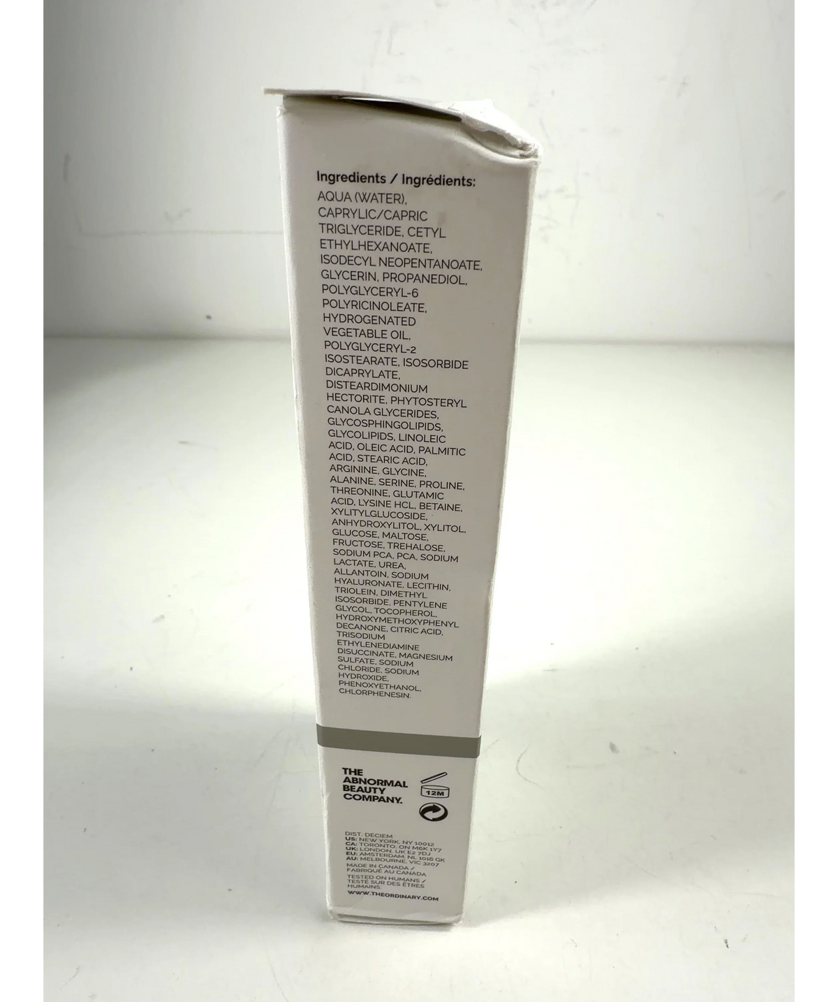 The Ordinary Natural Moisturizing Factors + PhytoCeramides, size 100ml — fabric detail