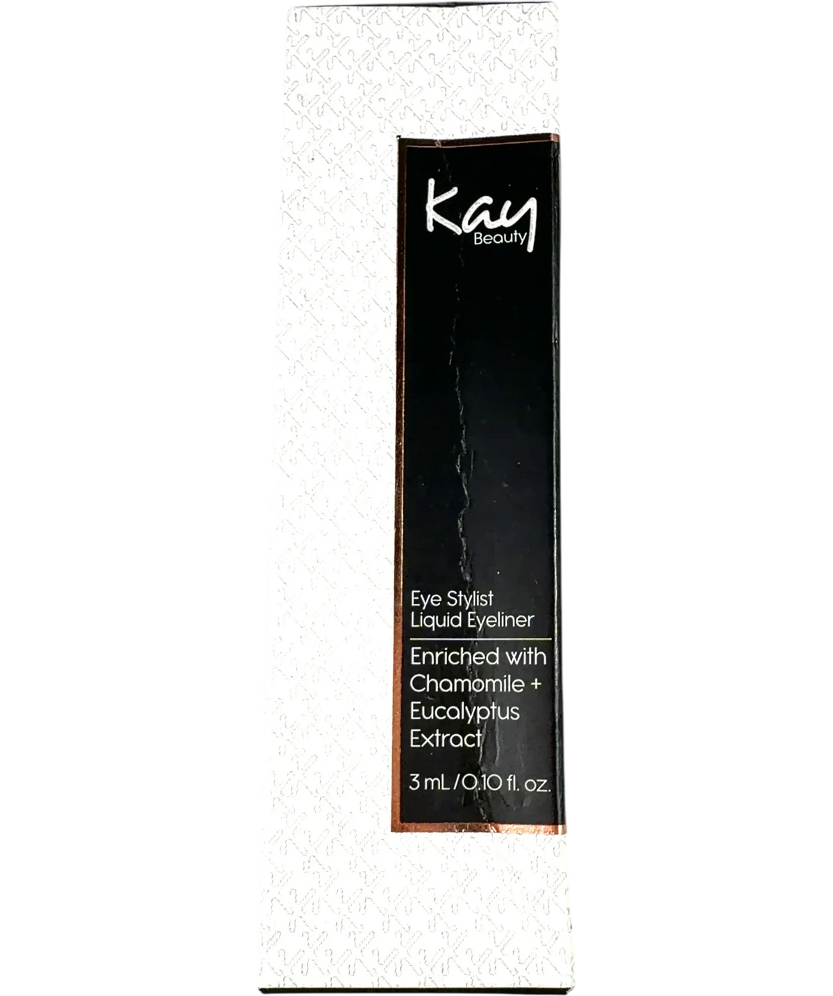KAY BEAUTY Black Canvas Eye Stylist Liquid Eyeliner, size 3ml — front