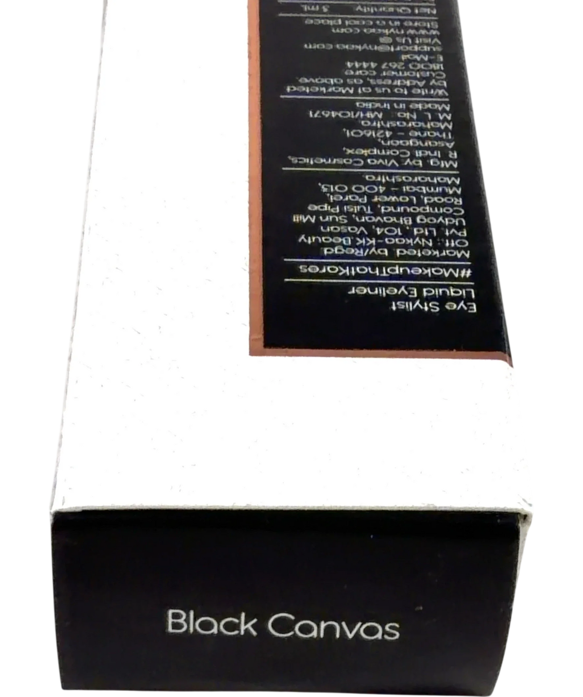 KAY BEAUTY Black Canvas Eye Stylist Liquid Eyeliner, size 3ml — back