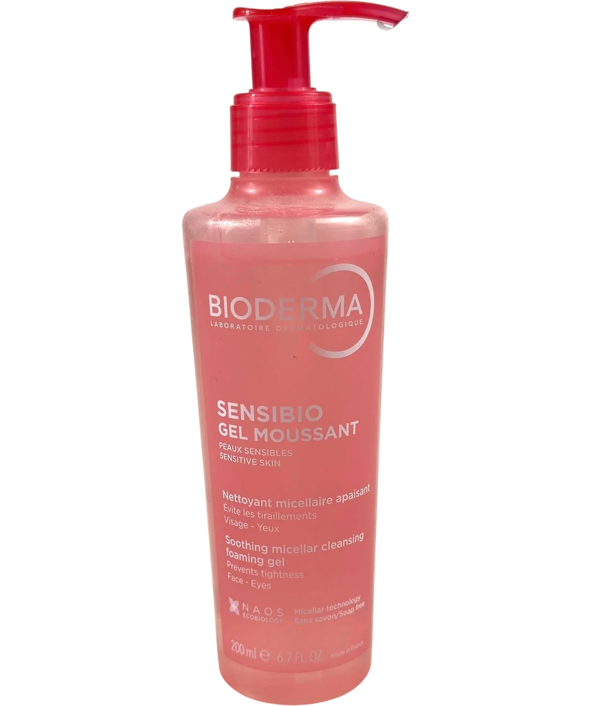 Bioderma Sensibio Gel Moussant, size 200ml — front