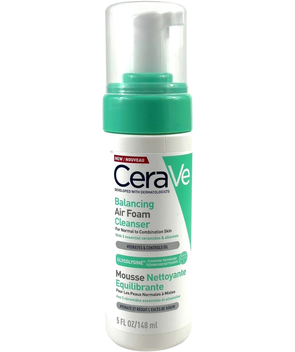 Cerave Balancing Air Foam Cleanser, size 148ml — front