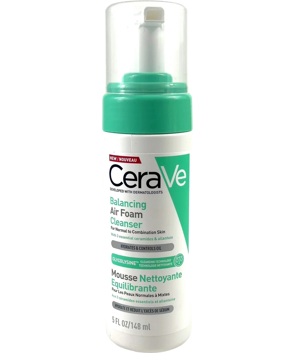 Cerave Balancing Air Foam Cleanser, size 148ml — front