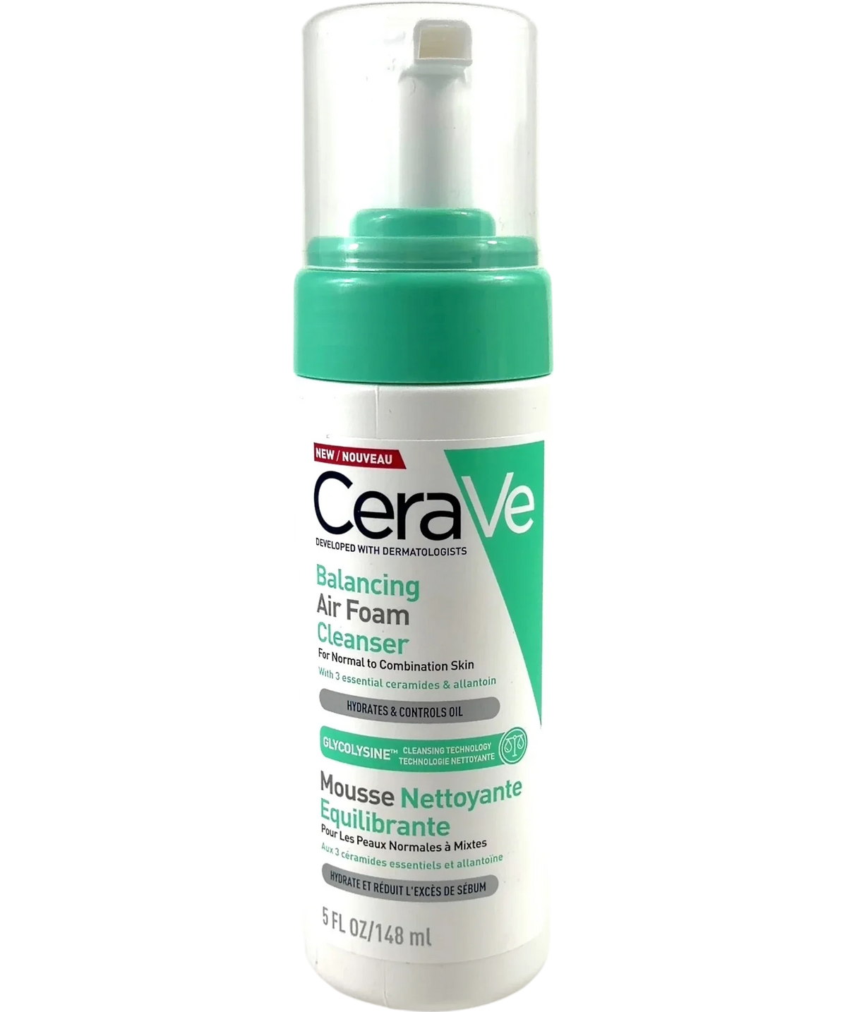 Cerave Balancing Air Foam Cleanser, size 148ml — front