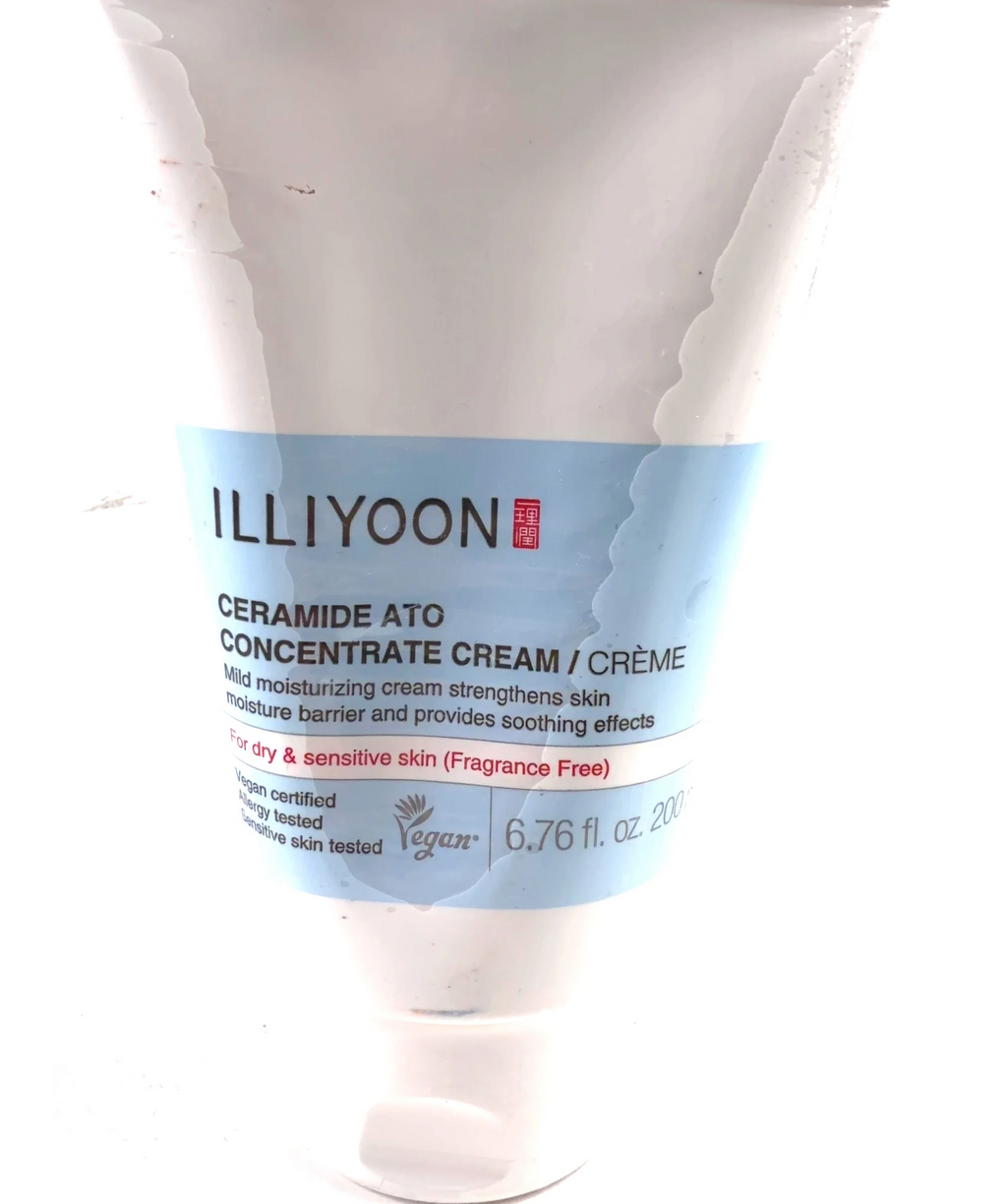 Illiyoon CERAMIDE ATO CONCENTRATE CREAM / CRÈME, size 200ml — label
