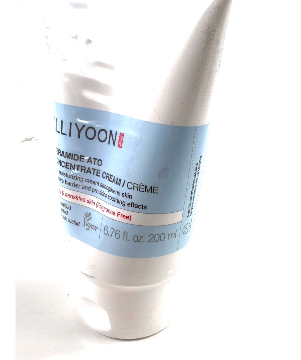 Illiyoon CERAMIDE ATO CONCENTRATE CREAM / CRÈME, size 200ml — care label