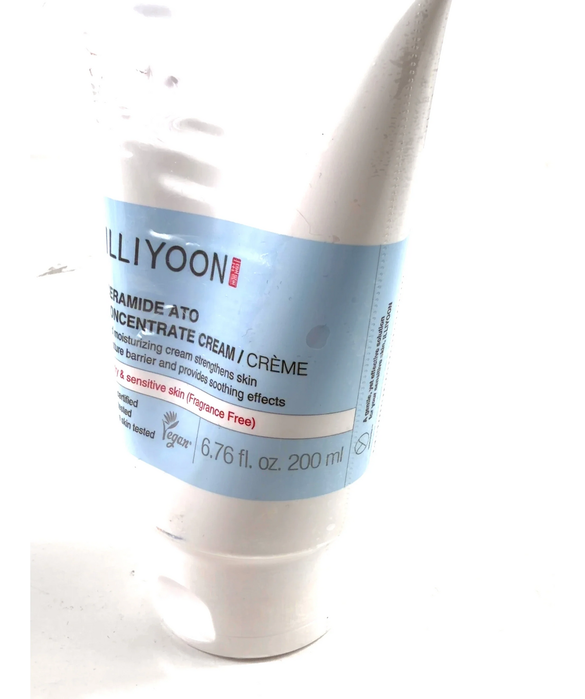 Illiyoon CERAMIDE ATO CONCENTRATE CREAM / CRÈME, size 200ml — care label