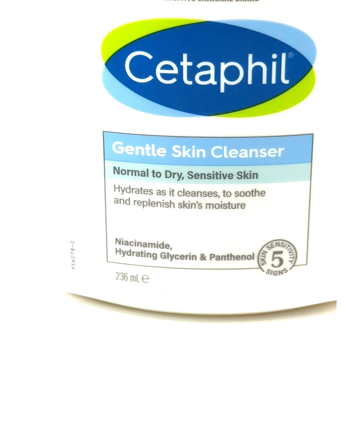 Cetaphil Gentle Skin Cleanser 236ml, size 236ml — care label