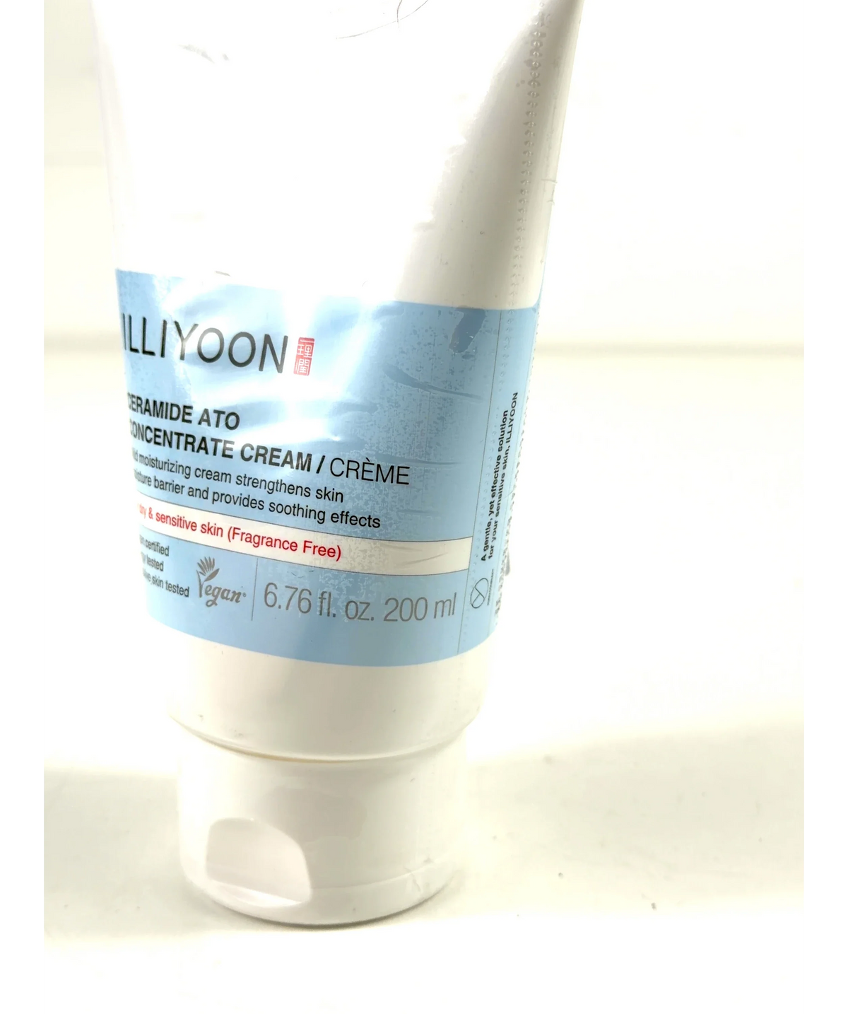 Illiyoon CERAMIDE ATO CONCENTRATE CREAM / CRÈME, size 200ml — care label