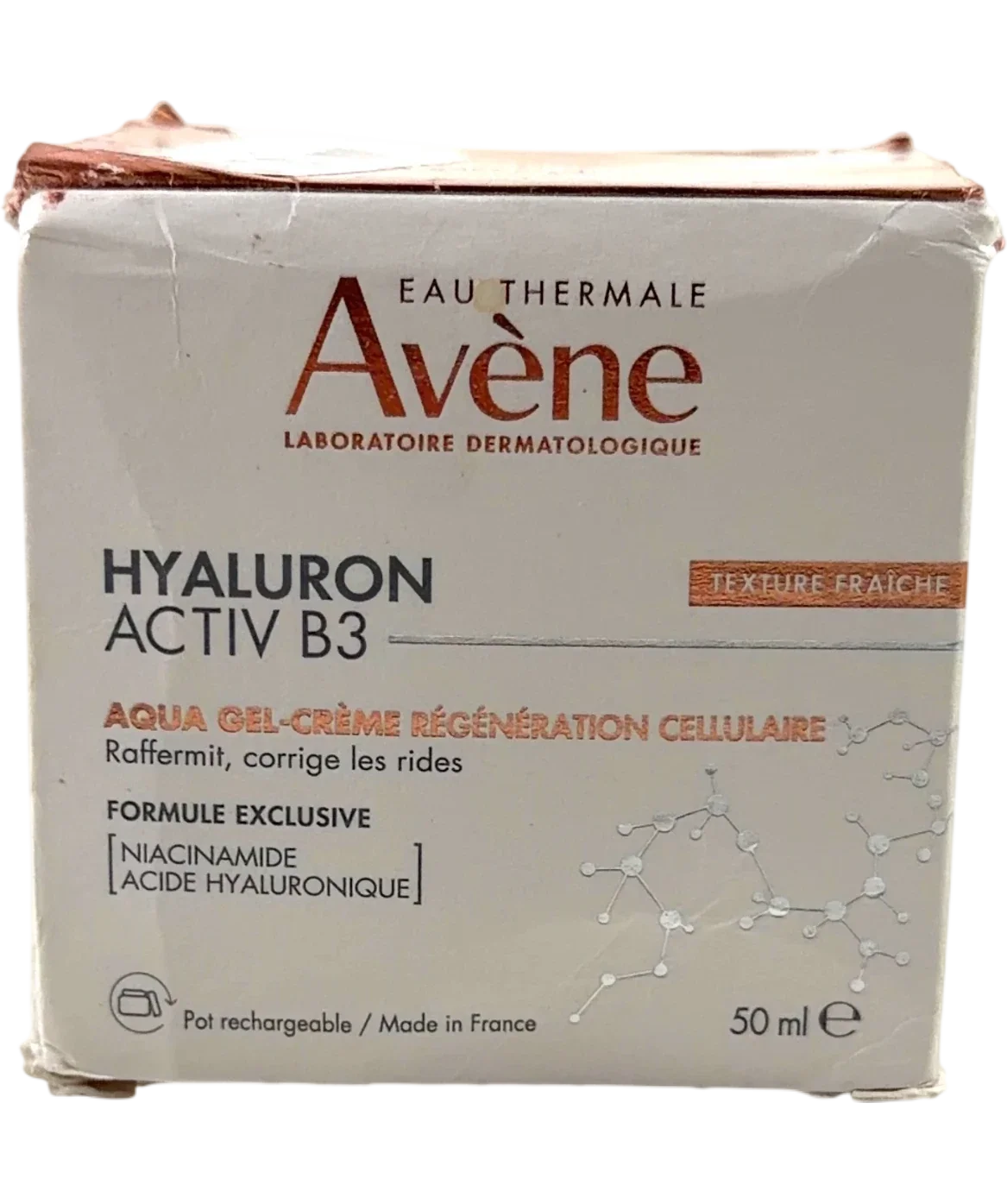 Avène HYALURON ACTIV B3 AQUA GEL-CRÈME RÉGÉNÉRATION CELLULAIRE, size 50ml — front