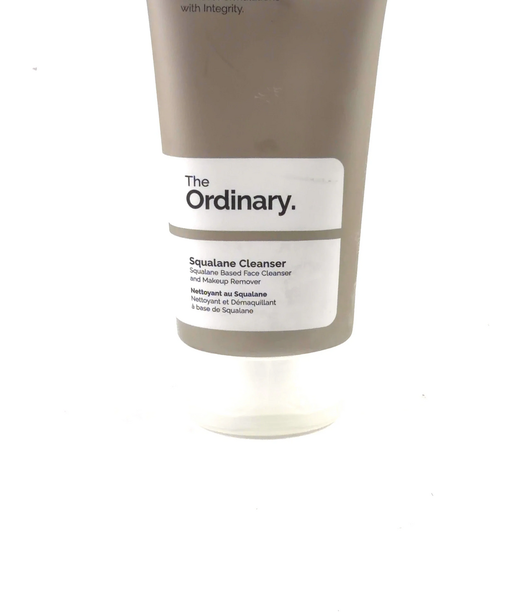 The Ordinary Squalane Cleanser, size 50ml — label