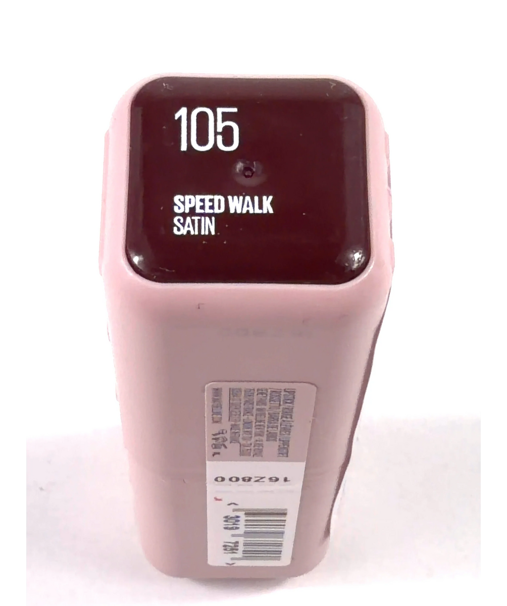 Maybelline 105 SPEED WALK SATIN Shade, size 1 — detail