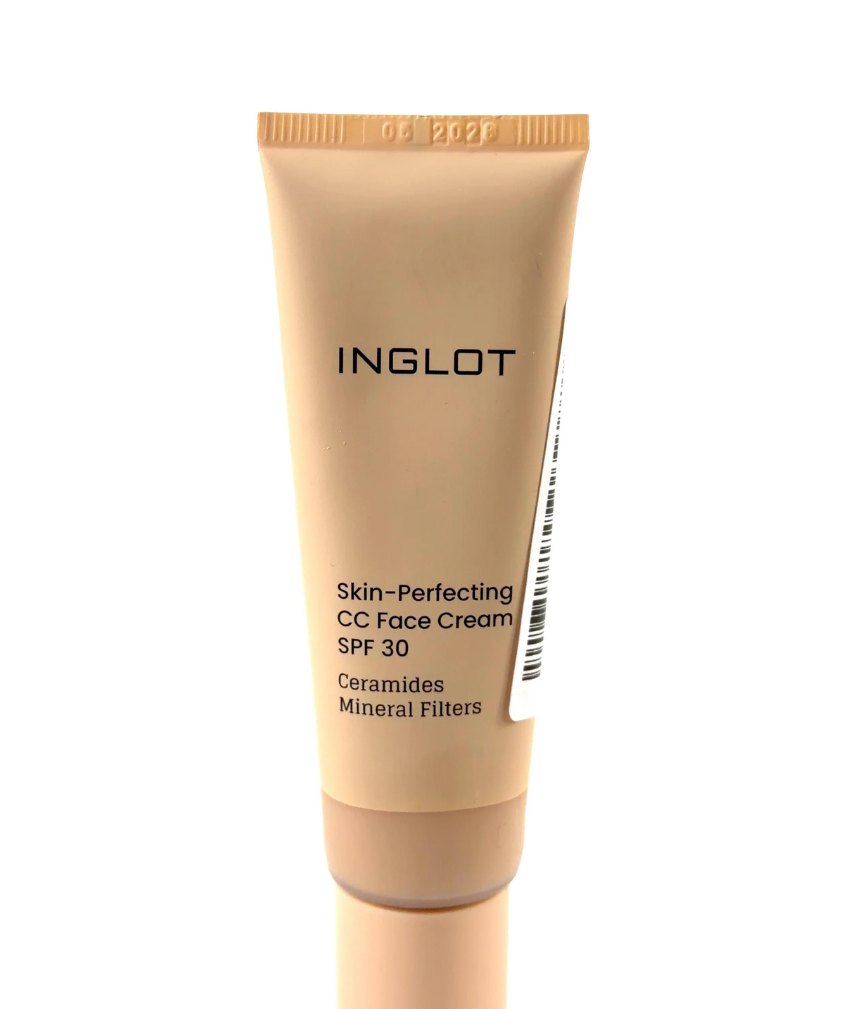 Inglot 503 Light-Medium Neutral Olive Skin-Perfecting CC Face Cream, size 30ml — label