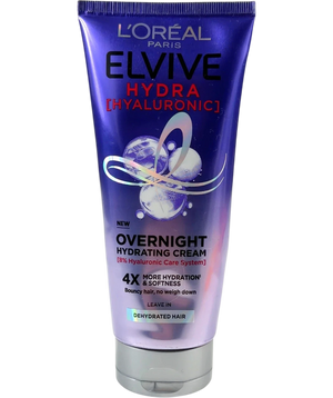 L'Oréal Elvive Hydra Hyaluronic Overnight Hydrating Hair Cream 200ml