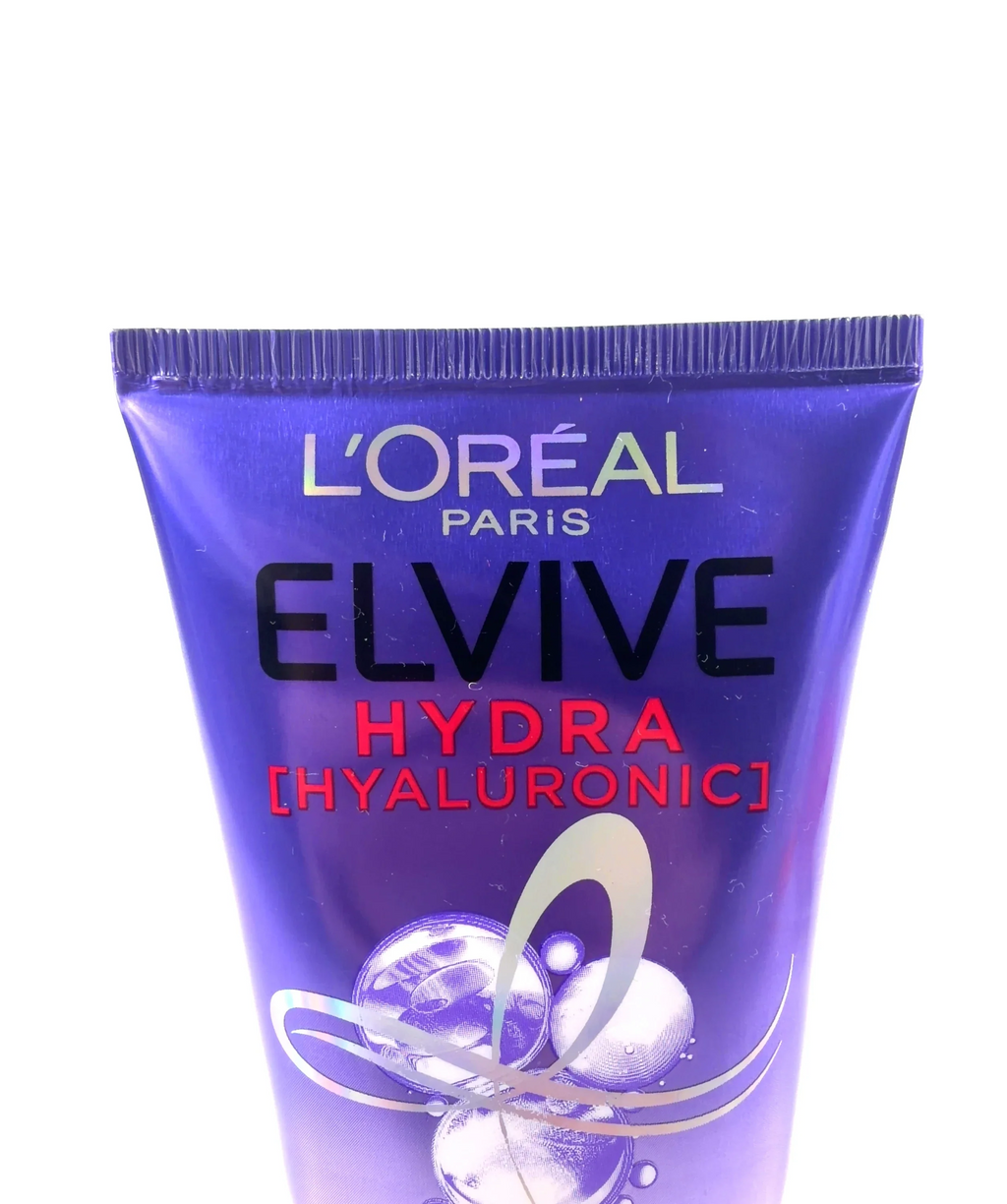 L'Oréal ELVIVE HYDRA [HYALURONIC] OVERNIGHT HYDRATING CREAM, size 200ml — label