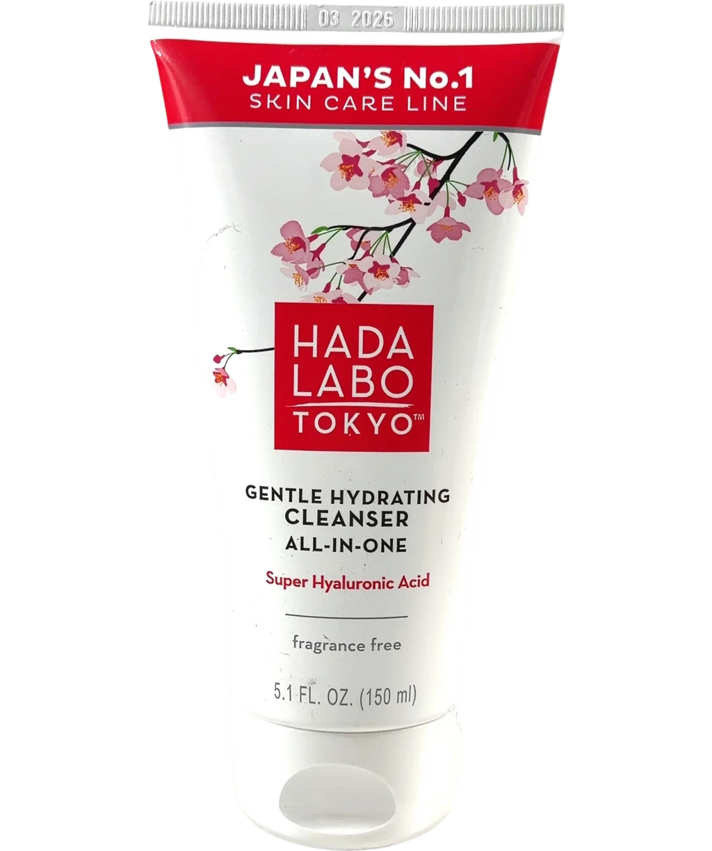 Hada Labo Tokyo Gentle Hydrating Cleanser, size 150ml — front