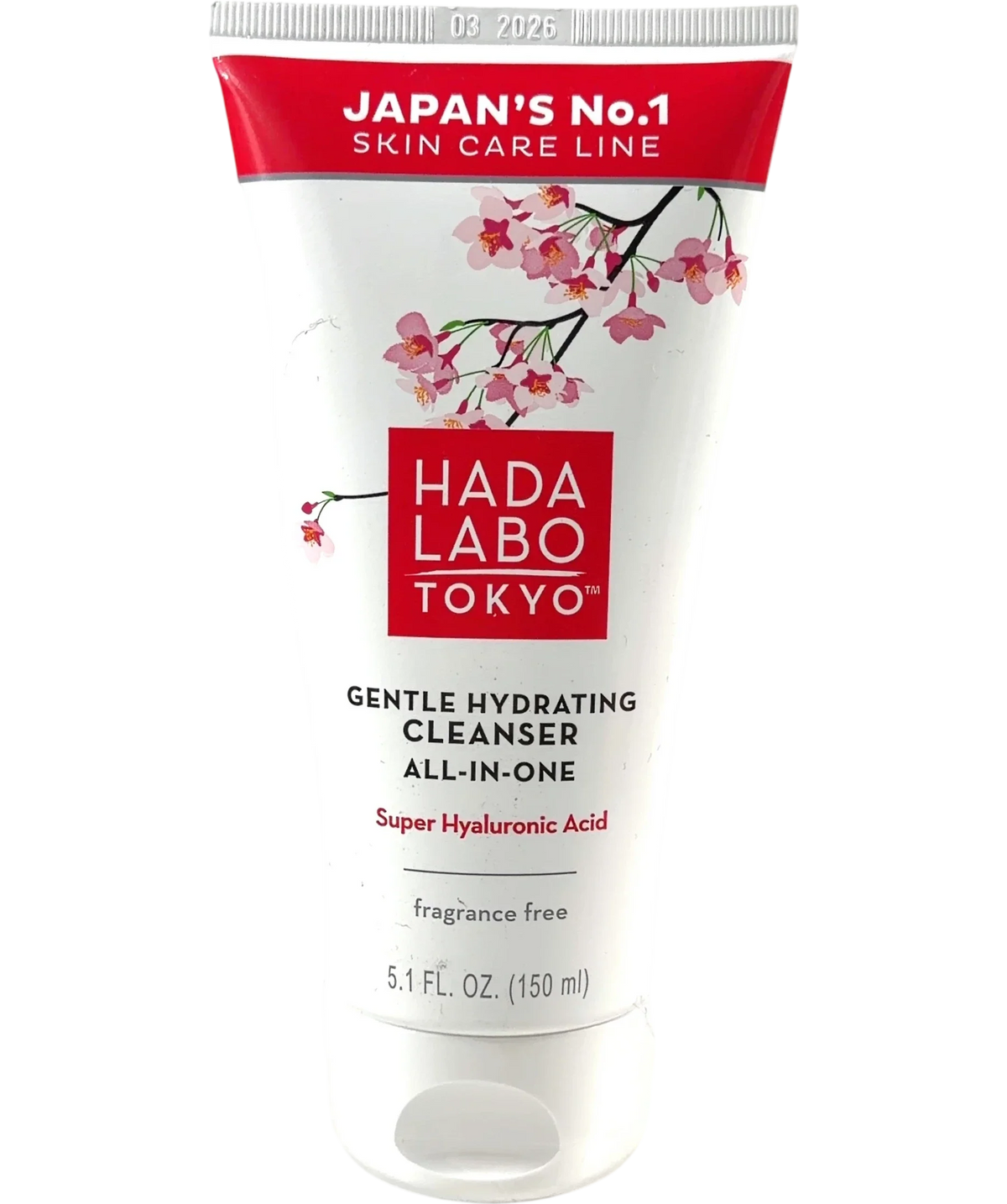 Hada Labo Tokyo Gentle Hydrating Cleanser, size 150ml — front