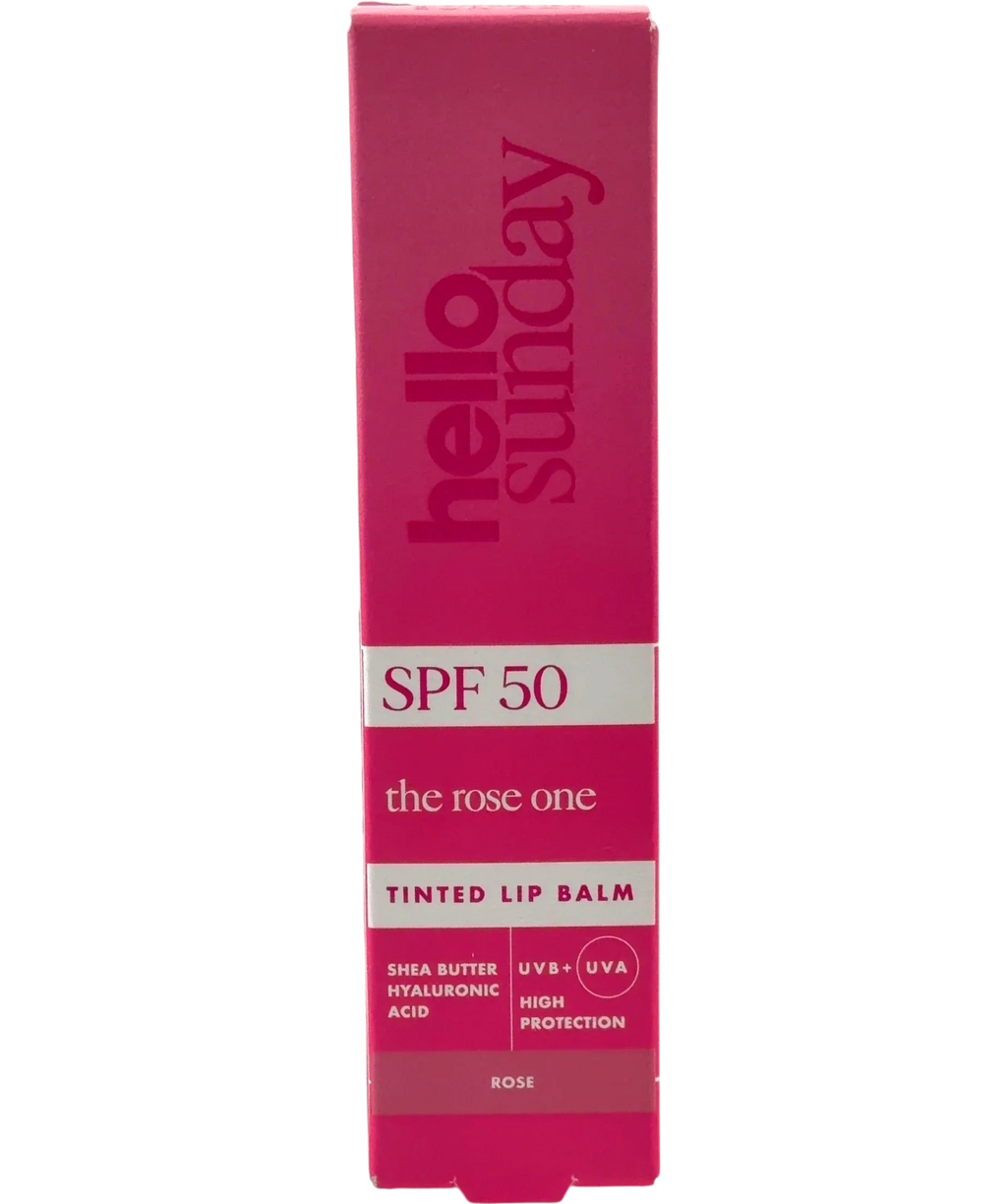 Hello Sunday Rose The Rose One Tinted Lip Balm SPF 50 (15 ml), size 15ml — front