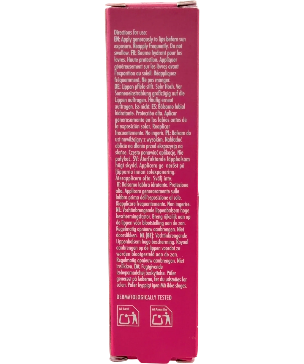 Hello Sunday Rose The Rose One Tinted Lip Balm SPF 50 (15 ml), size 15ml — back