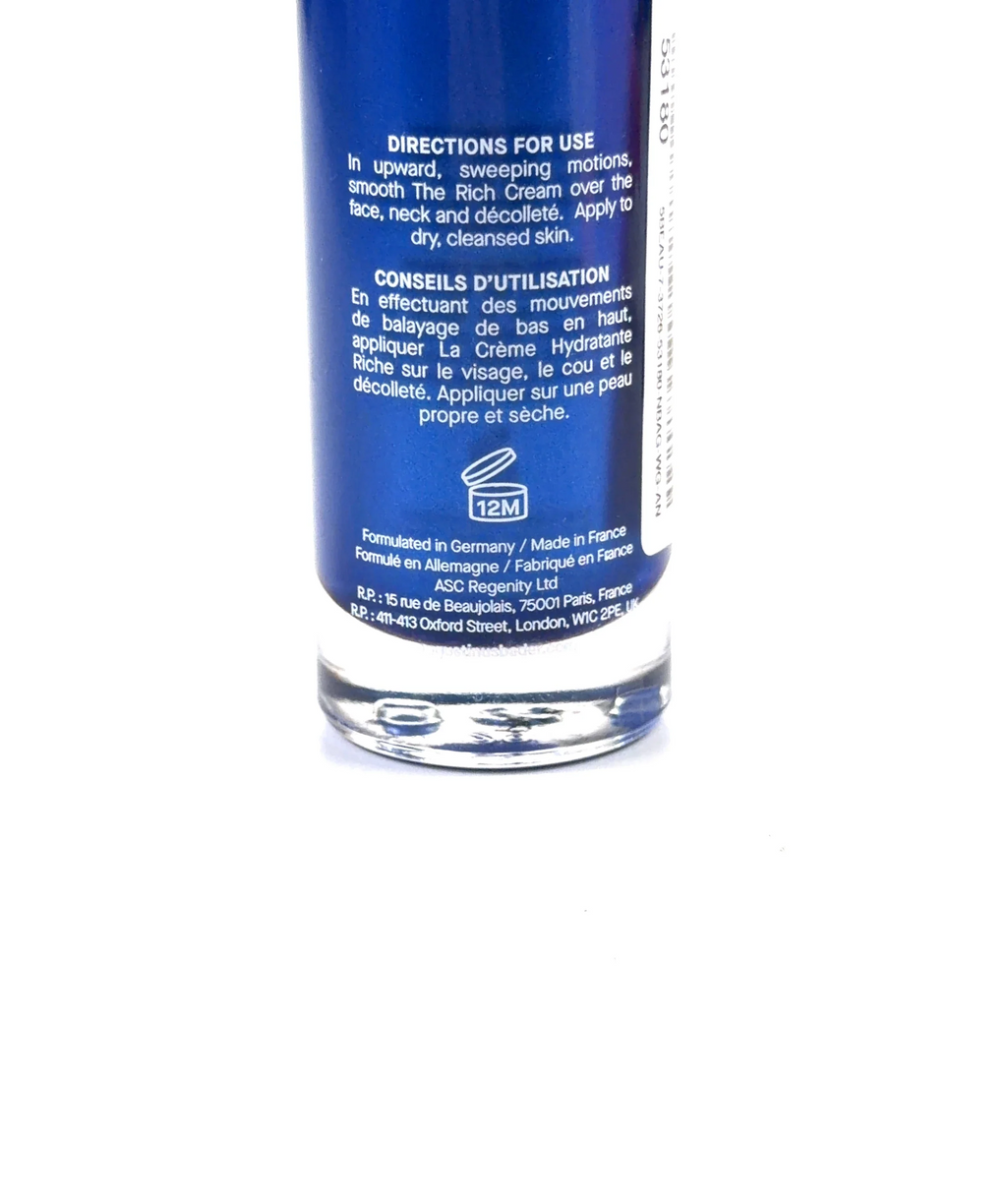 Augustinus Bader THE RICH CREAM, size 30ml — fabric detail