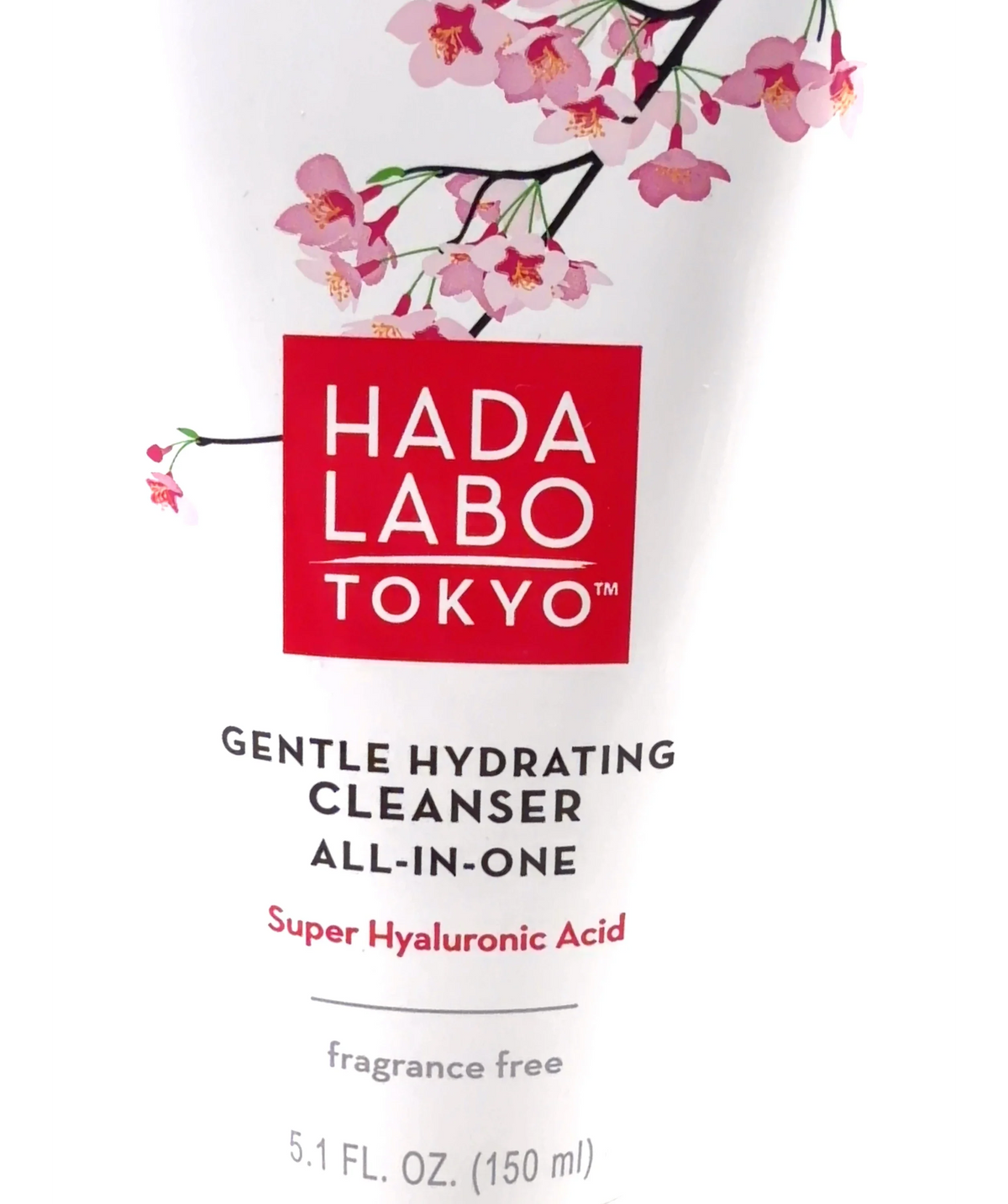 Hada Labo Tokyo GENTLE HYDRATING CLEANSER ALL-IN-ONE, size 150ml — label