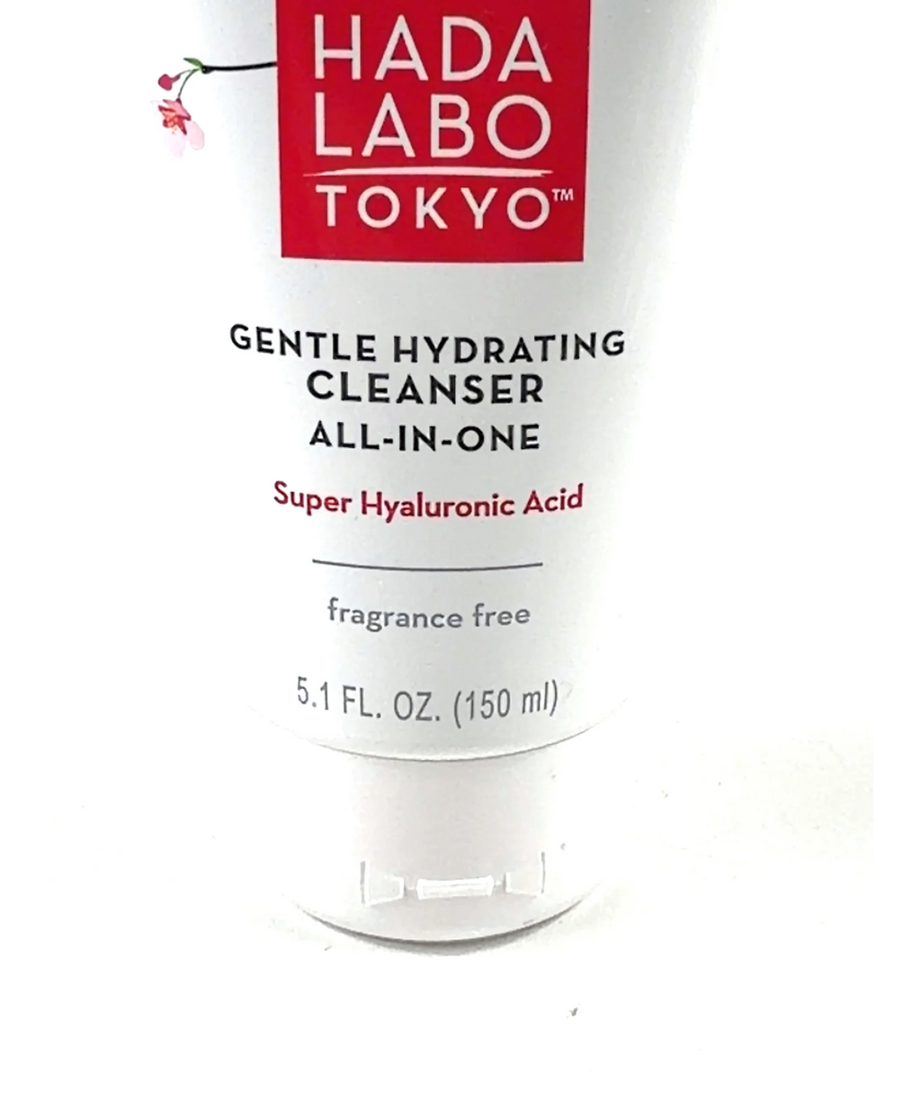 Hada Labo Tokyo GENTLE HYDRATING CLEANSER ALL-IN-ONE, size 150ml — care label