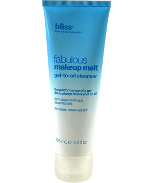Bliss Fabulous Makeup Melt Gel-to-Oil Cleanser 125ml