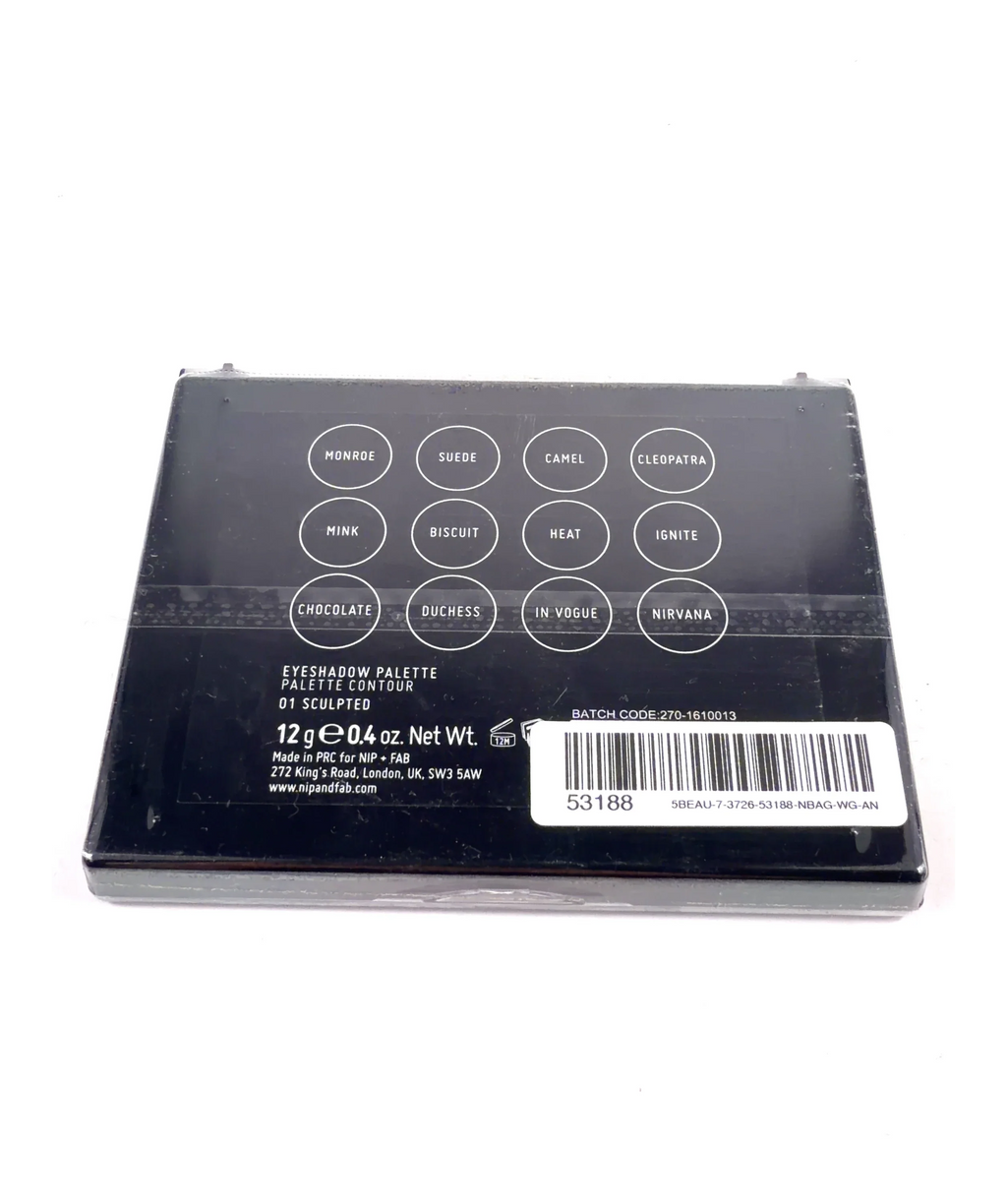 Nip+Fab 01 Sculpted Shade, size 12g — detail