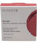 WUNDER2 PLUMMY BLUSH MELTING POWDER TEXTURE, size 4.5g — front