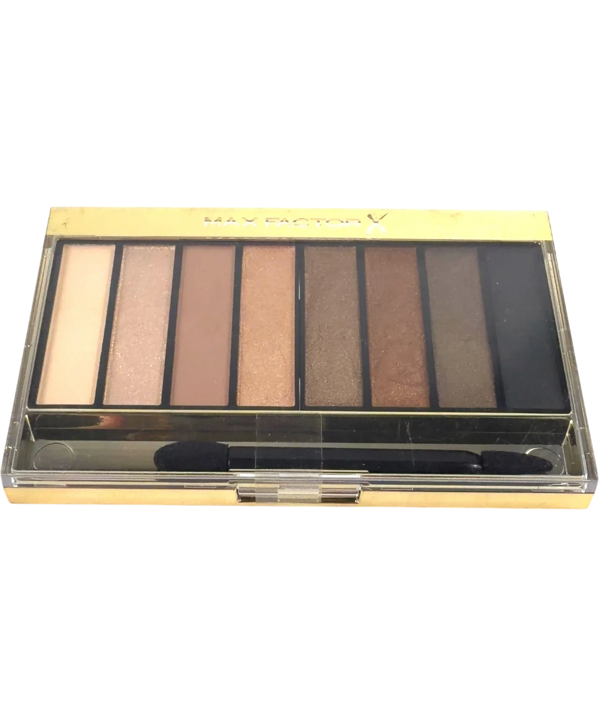 Max Factor 02 Golden Nudes MASTERPIECE NUDE PALETTE CONTOURING EYE SHADOWS 02 GOLDEN NUDES, size 6.5g — front