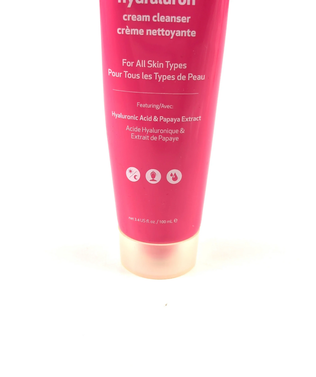 Indeed Laboratories Hydraluron Cream Cleanser, size 100ml — care label