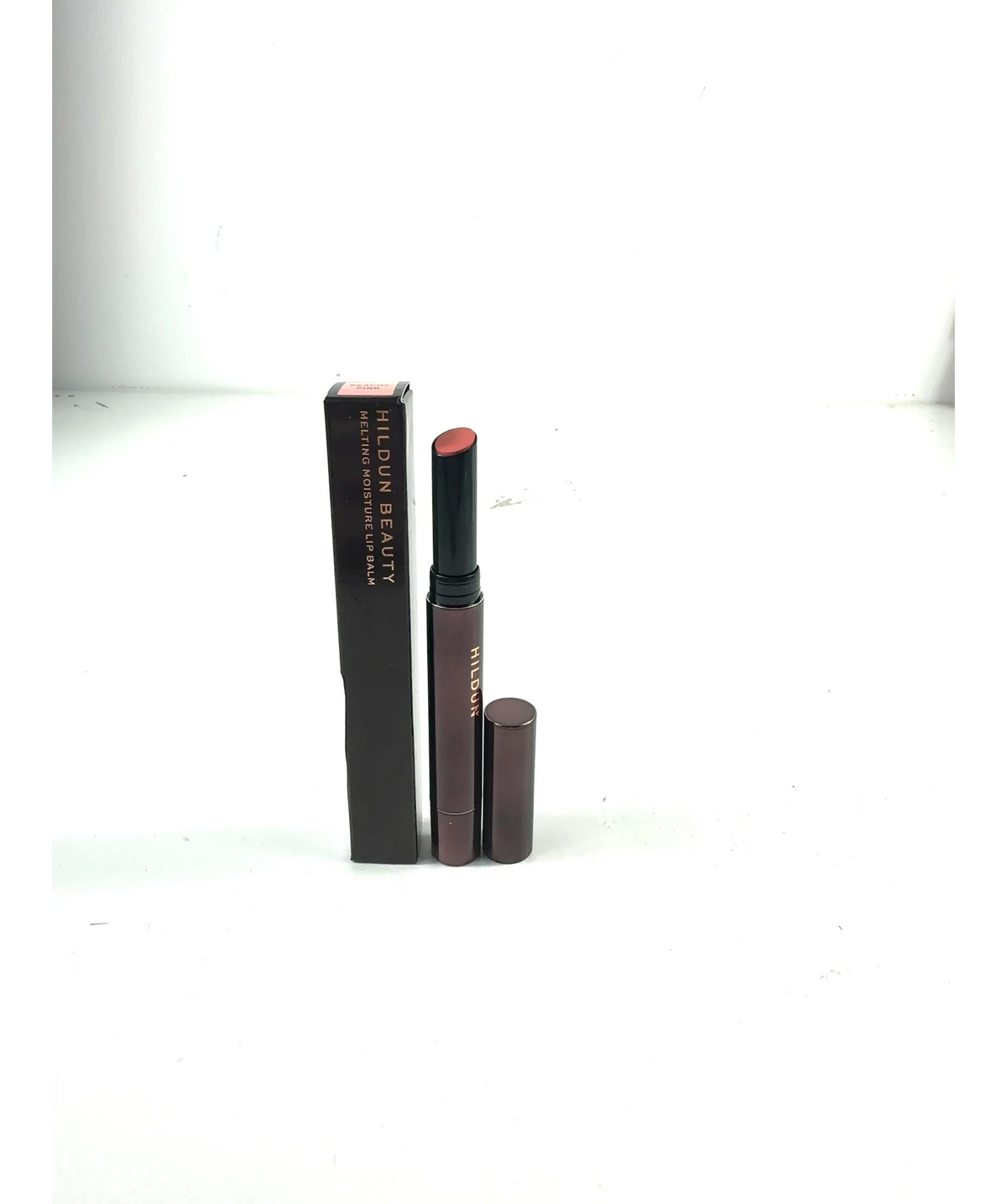 Hildun Beauty Peachy Pink MELTING MOISTURE LIP BALM, size 1.7g — detail