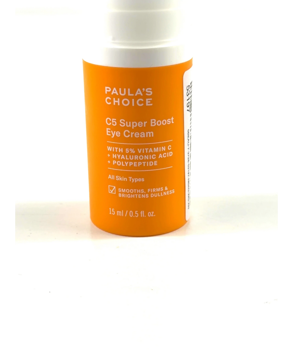 Paula's Choice C5 Super Boost Eye Cream, size 15ml — care label